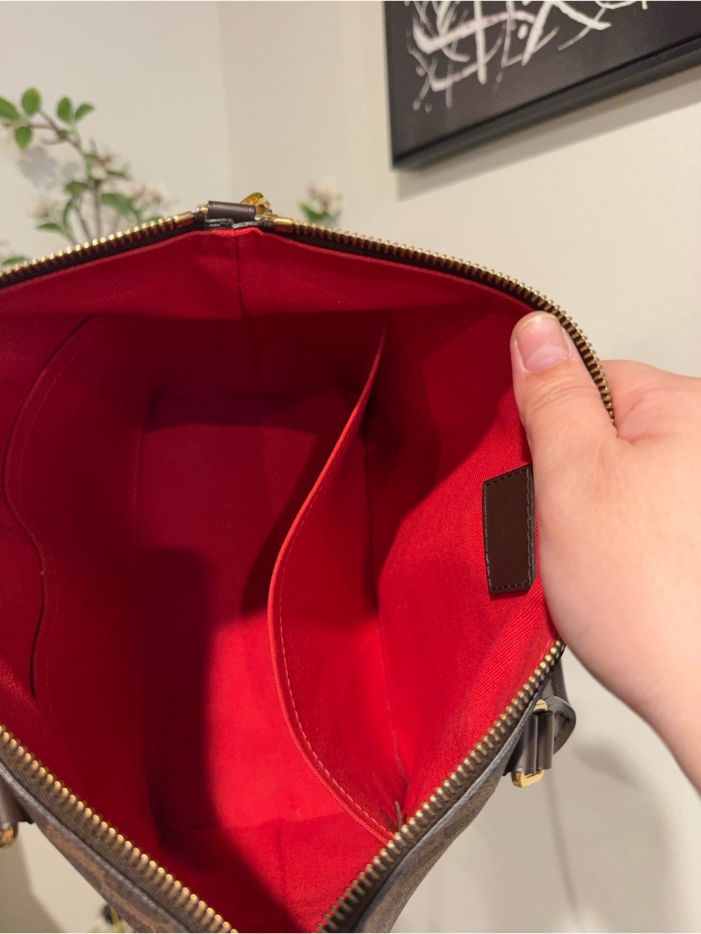 LV siena damier ebene PM - Picture 7 of 11